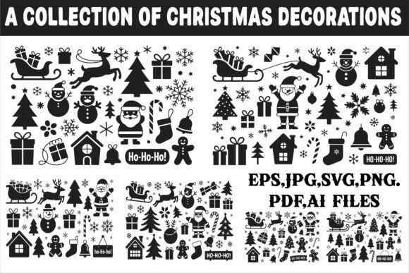 Download A Collection of Christmas Decorations - Decor Collection