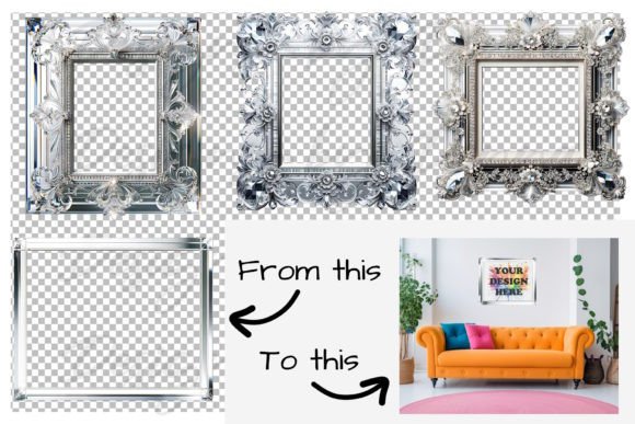 Download Glass and Crystal Frame Mockups - Crystal frame Collection