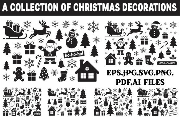 Download A Collection of Christmas Decorations - Decor Collection